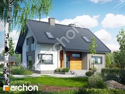 Projekt domu ARCHON+ Dom v heucherách 2 ver.2